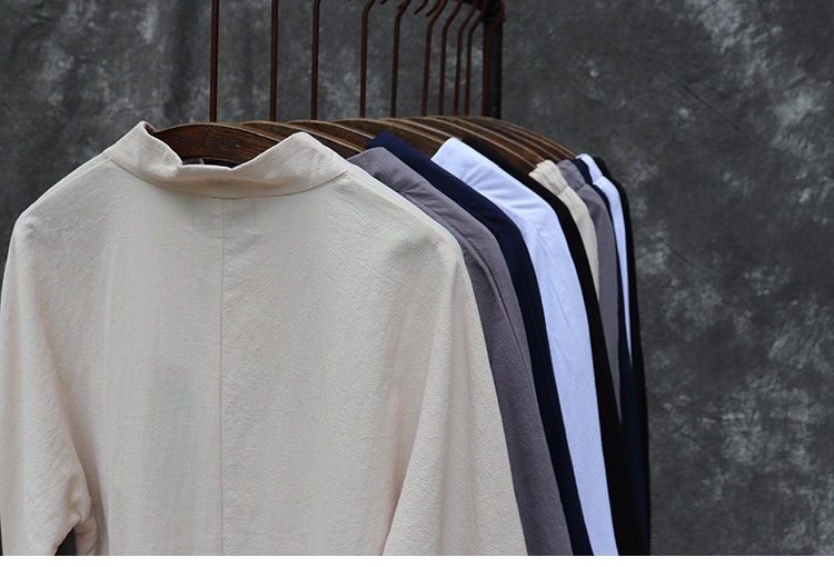 Китайский мужской костюм в стиле Чан с элементами древней китайской одежды оптом из Китая