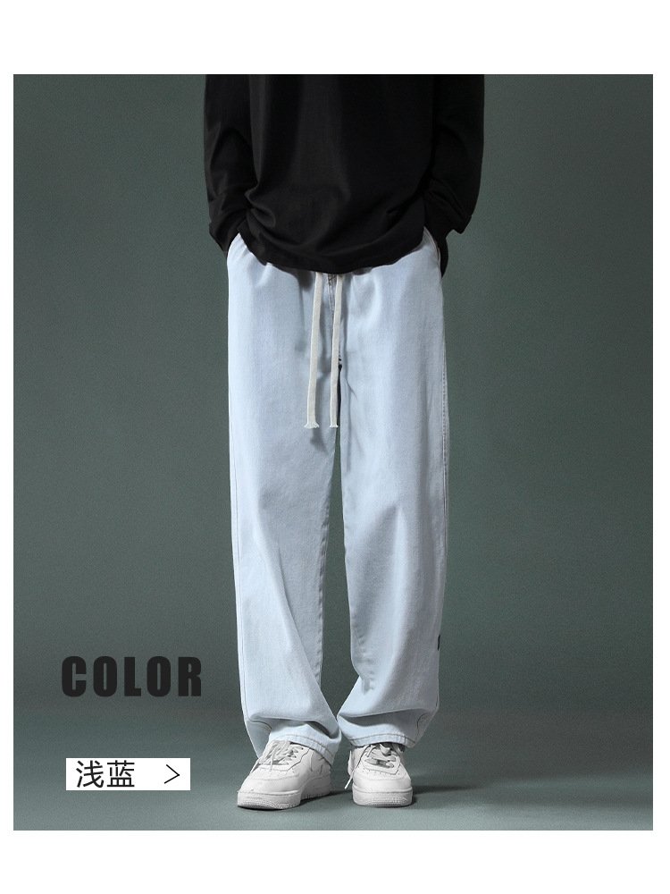 Мужские джинсы весенне-летней коллекции 2023 оптом из Китая