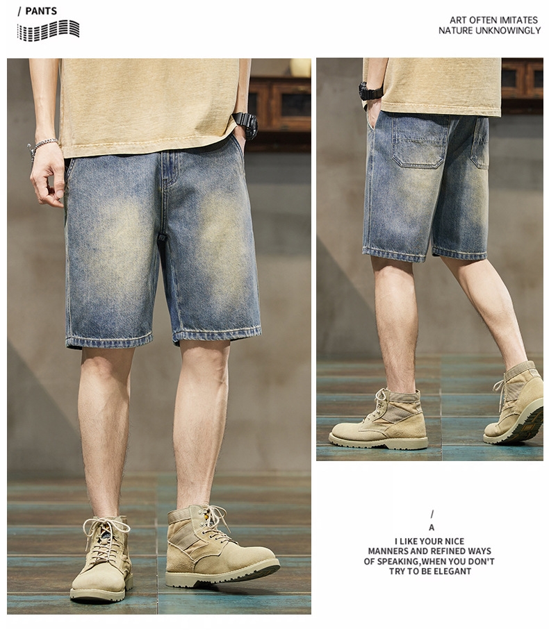 Мужские джинсовые шорты летнего сезона оптом из Китая