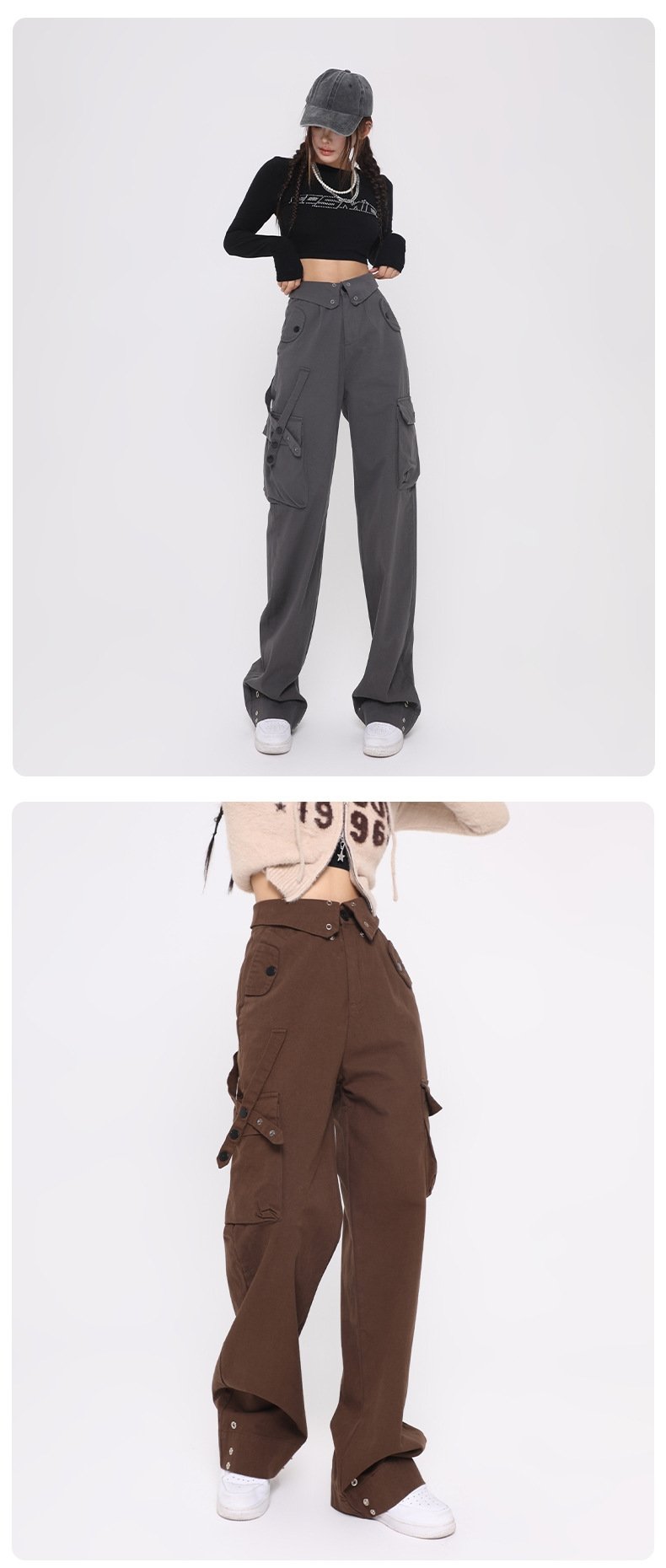 OREETA высокие брюки с дизайном для молодежи оптом из Китая