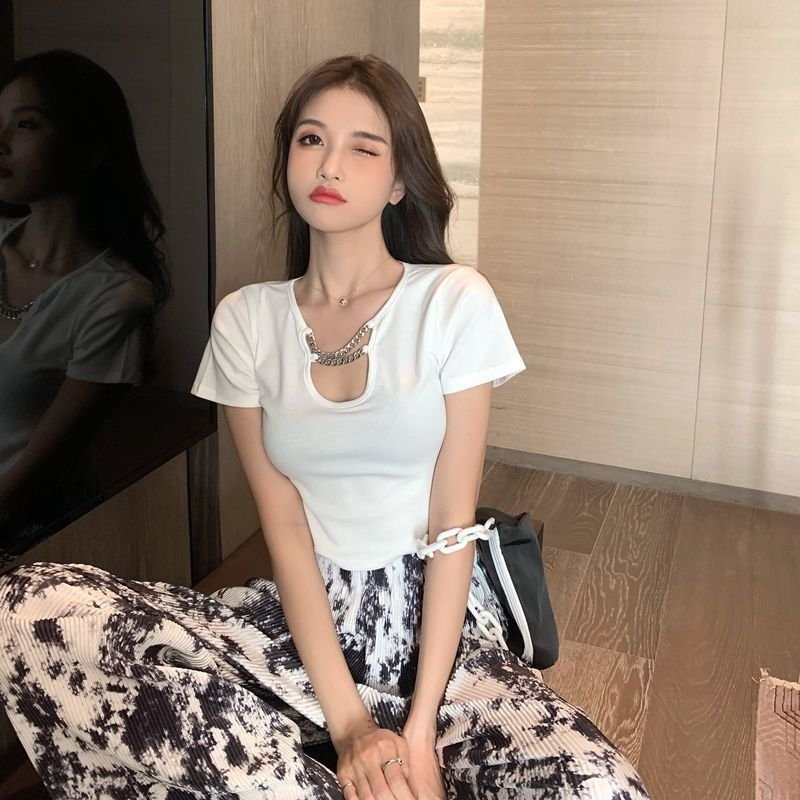 Футболка Черная с острым дизайном оптом