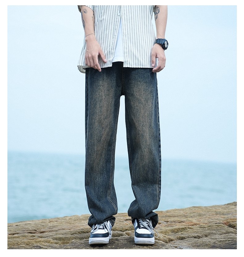 NASA мужские джинсы весна-осень 2024 оптом из Китая