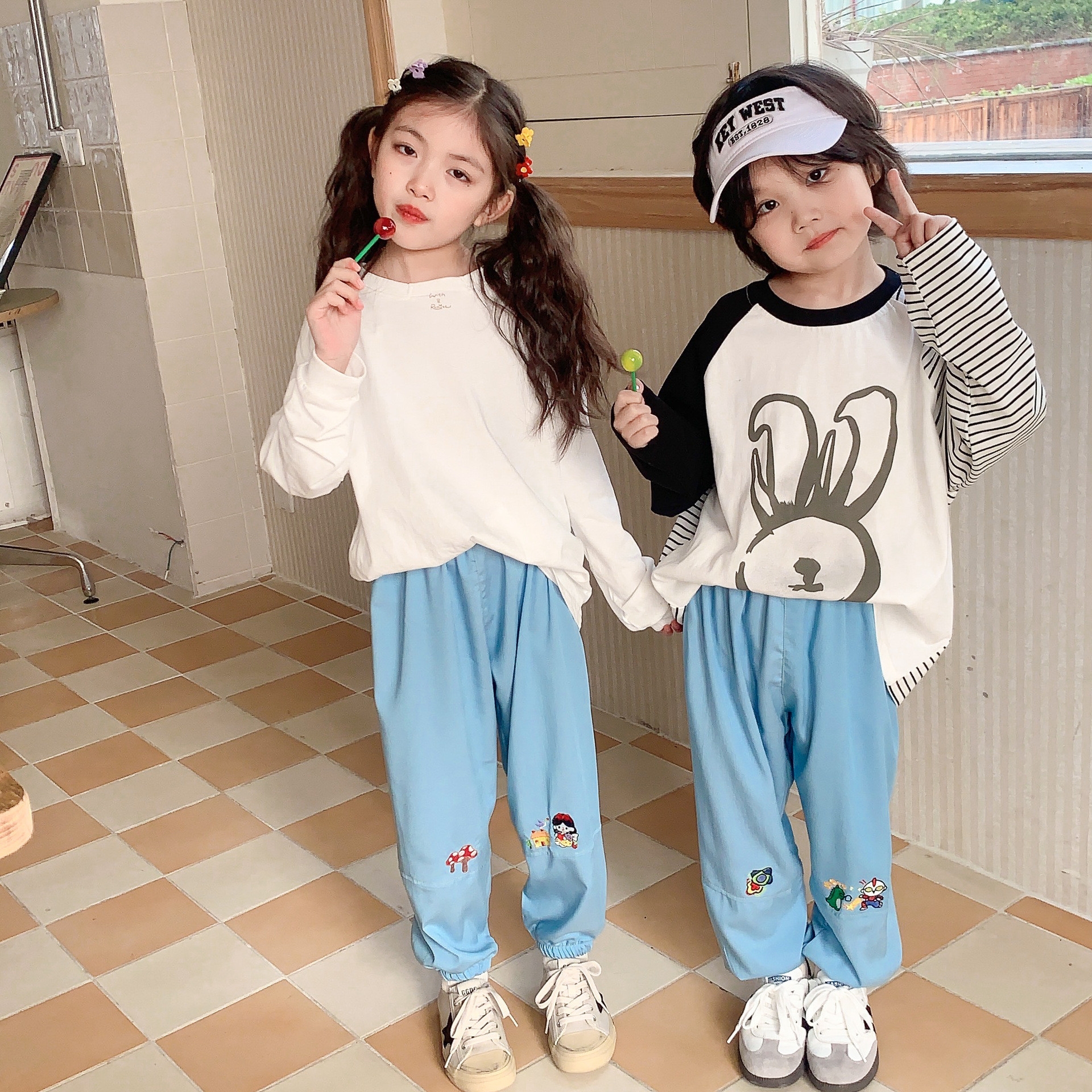 Детские джинсы с защитой от комаров и кондиционеры оптом из Китая