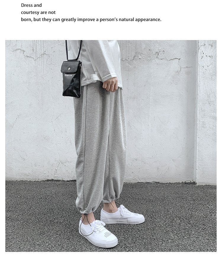 Мужские широкие джинсы в стиле ханбан с высокой посадкой оптом из Китая