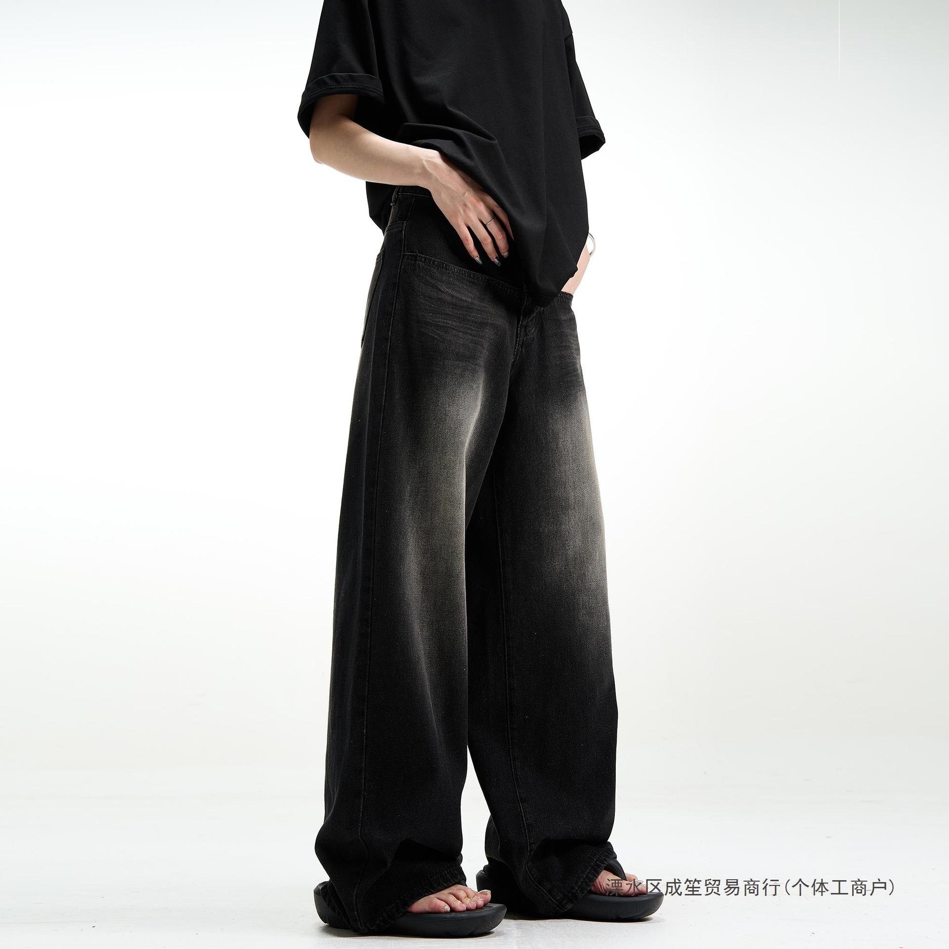 Мужские джинсы oversize оптом из Китая