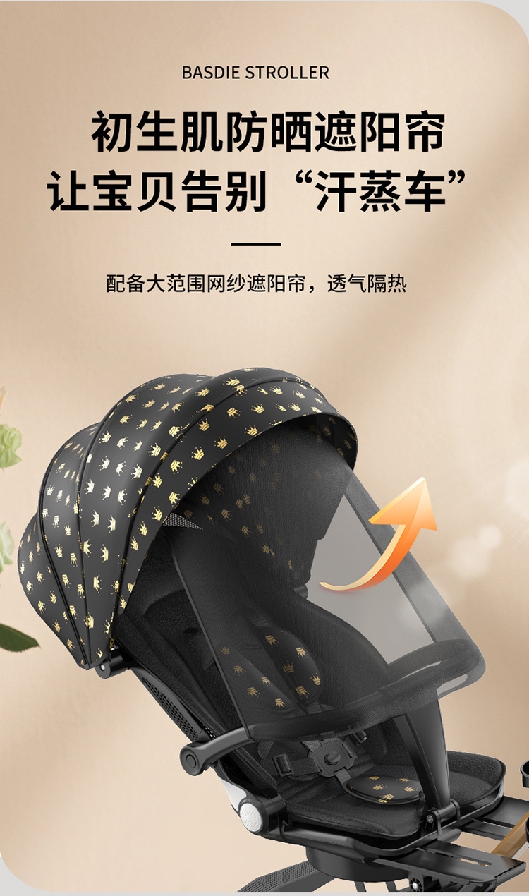 Детская коляска BASDIE STROLLER оптом из Китая