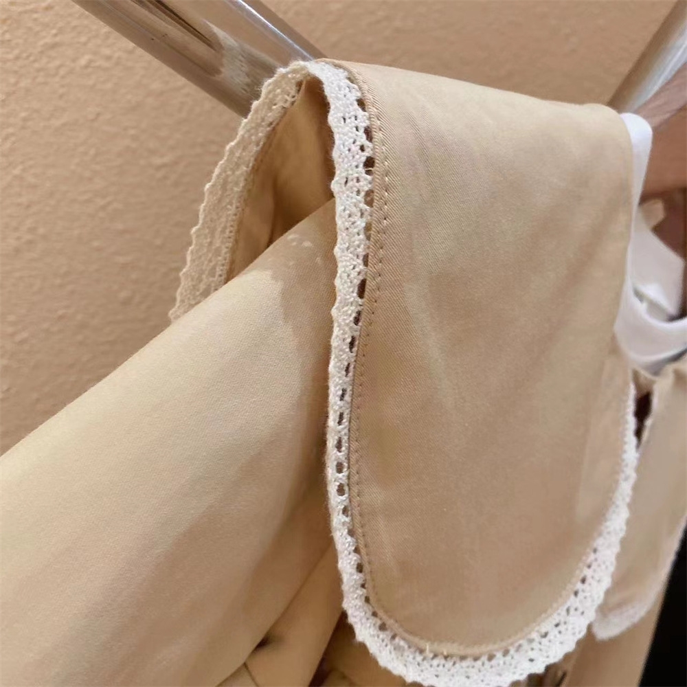 Детский ветровик с воротником для девочек оптом из Китая