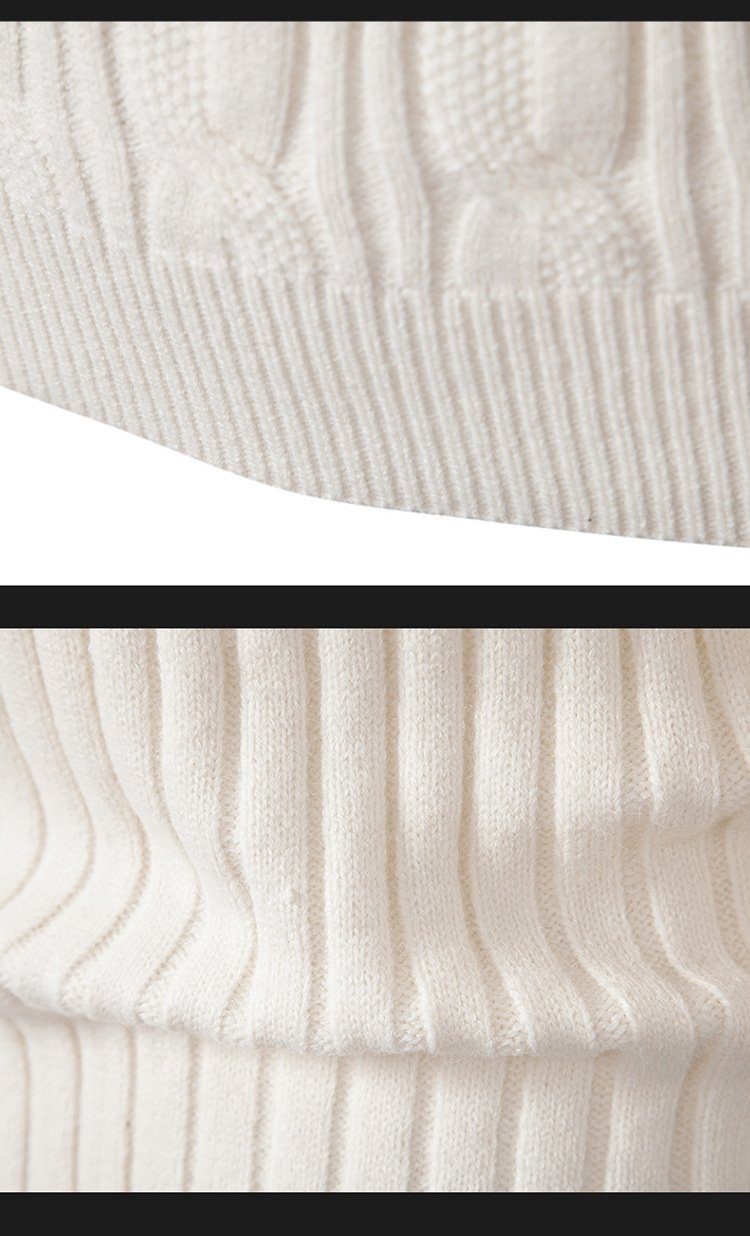 Мужской свитер с полувысоким воротником оптом