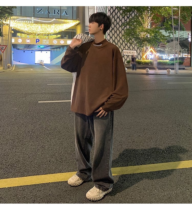 Мужская термобелье с высоким воротником и длинным рукавом оптом