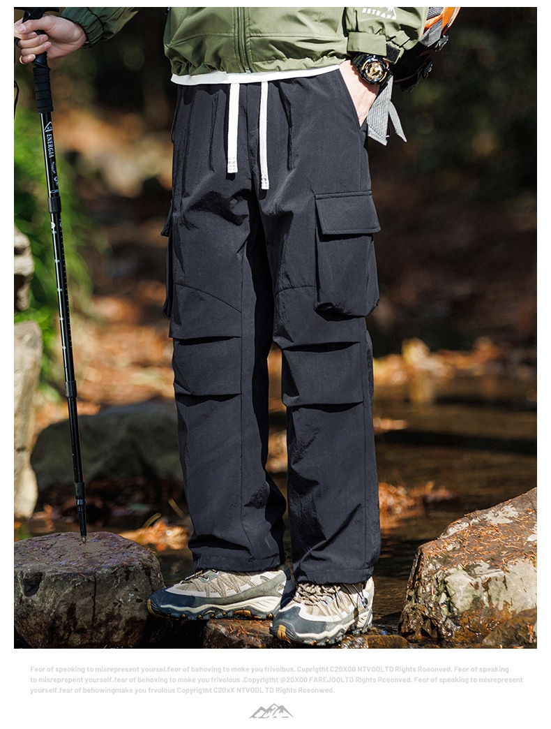 Наса прямые мужские брюки 2024 весна-лето оптом из Китая