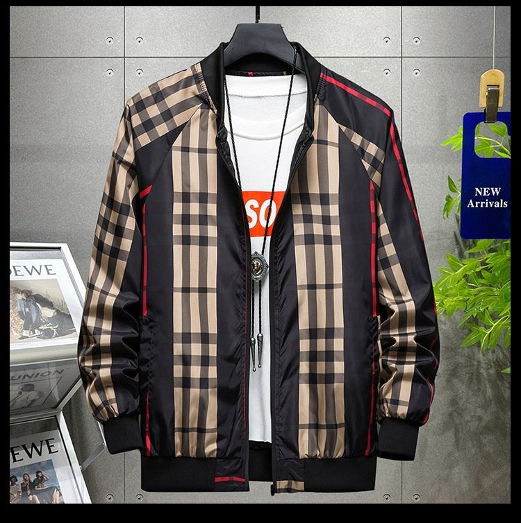 Мужская куртка с капюшоном и широкими полосами оптом из Китая