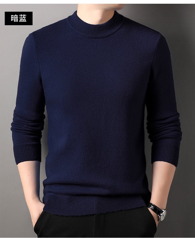 Мужской свитер из овечьей шерсти оптом