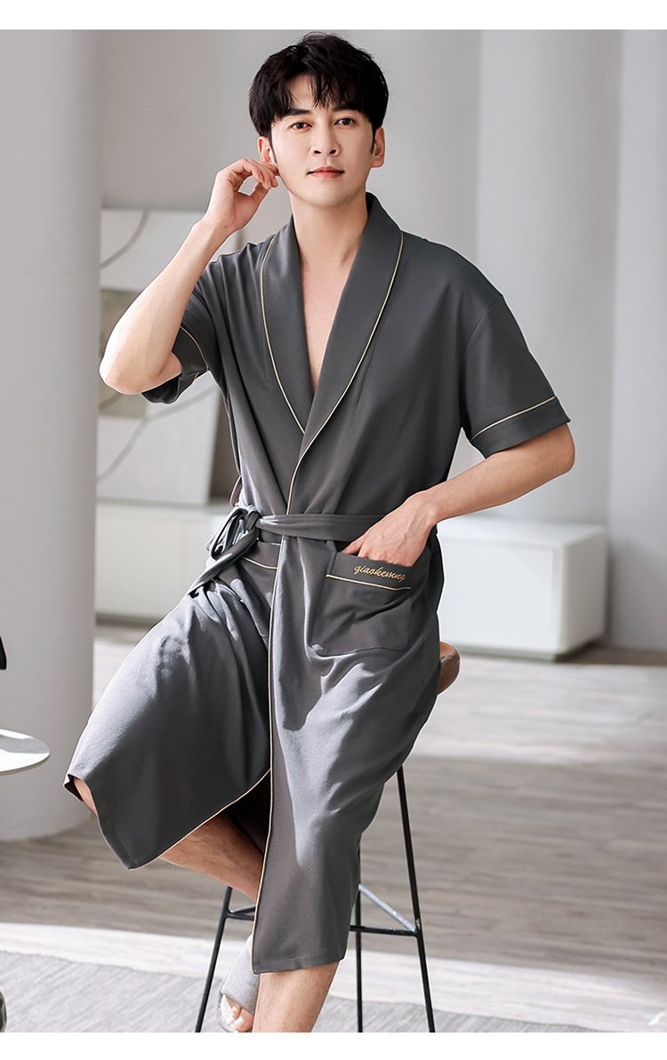 Мужская халат-платье из хлопка оптом