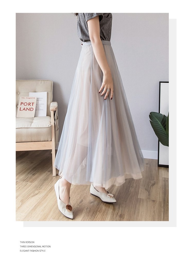 Многослойная сетчатая юбка оптом из Китая