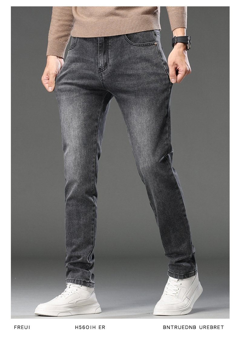 Мужские джинсы весна-осень 2024 оптом из Китая