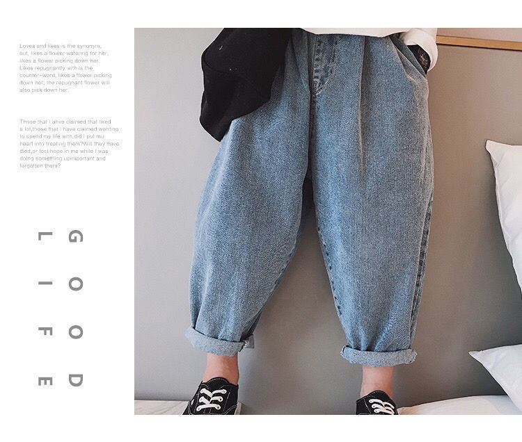 Джинсы для девочек весенне-осенние оптом из Китая