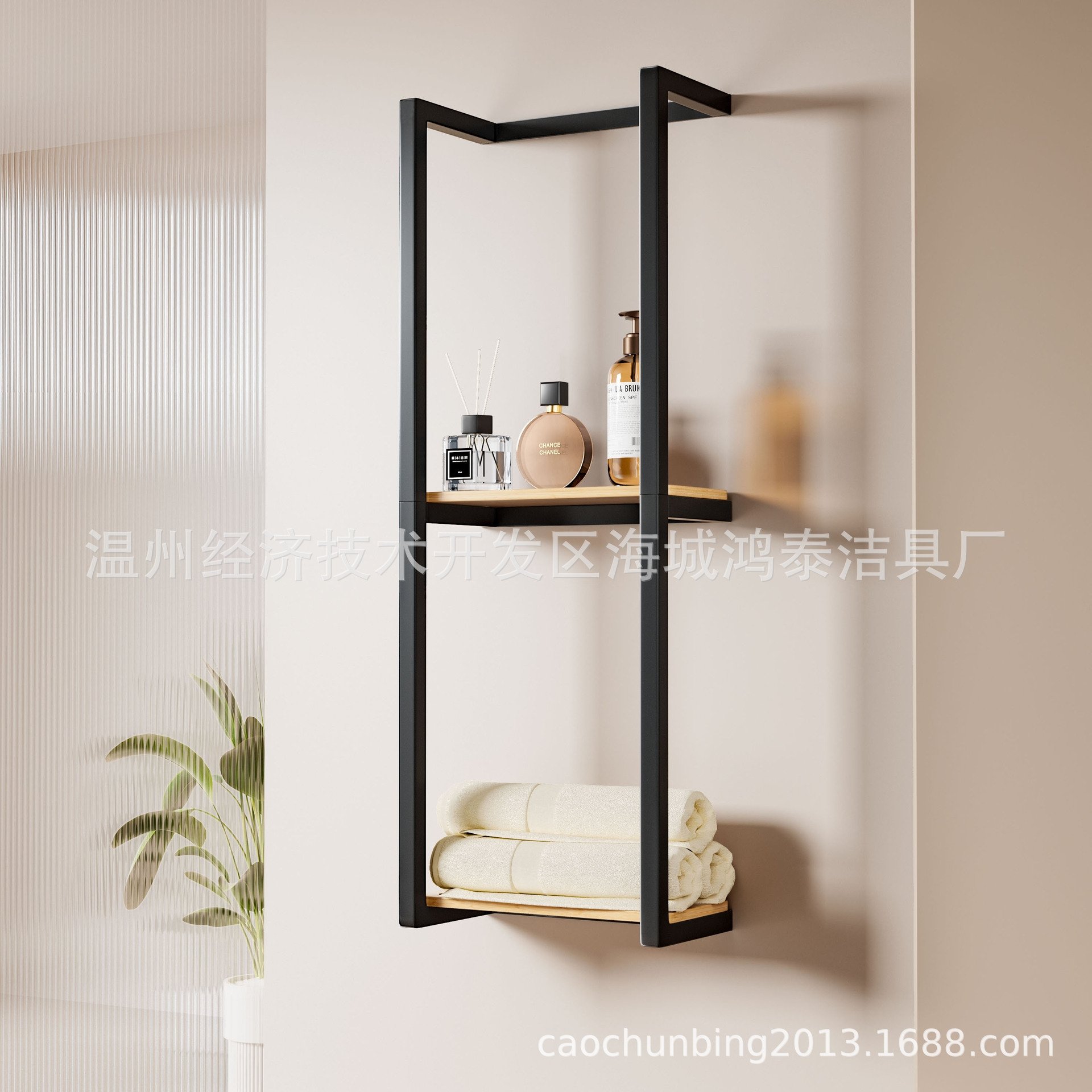 Настенная полка для полотенец из нержавеющей стали оптом