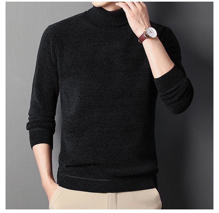 Толстовка с высоким воротником и утеплением для мужчин оптом