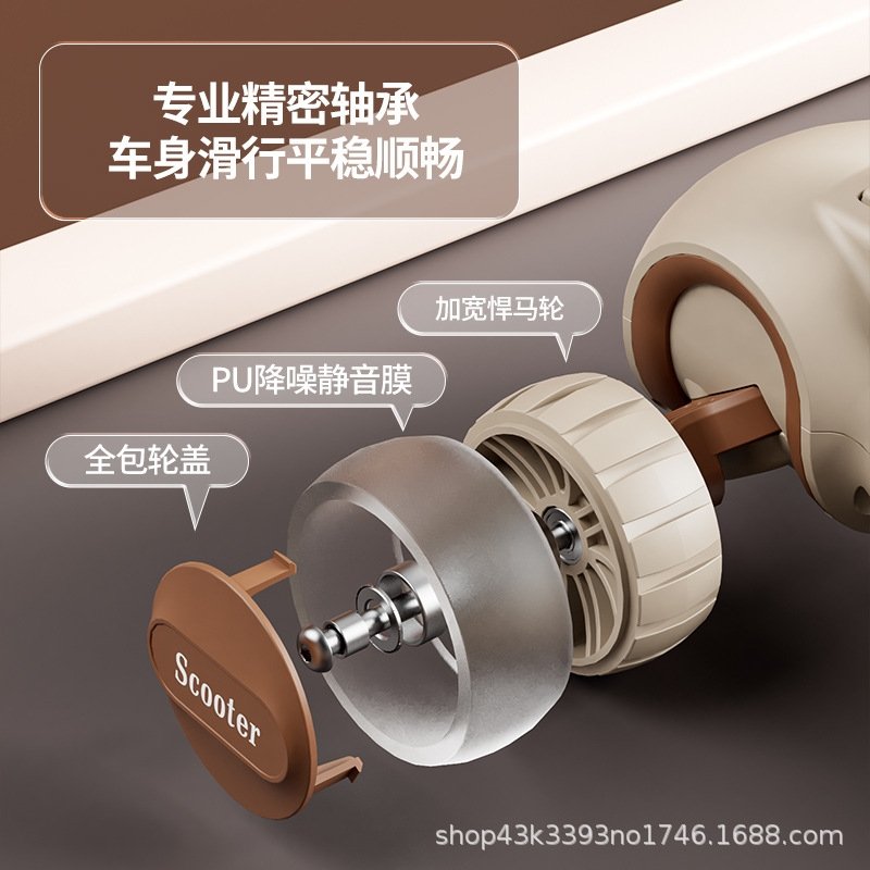 Детский трехколесный складной самокат оптом