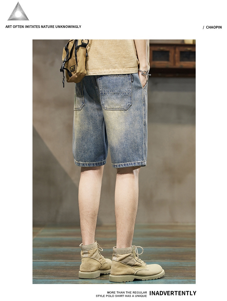 Мужские джинсовые шорты летнего сезона оптом из Китая