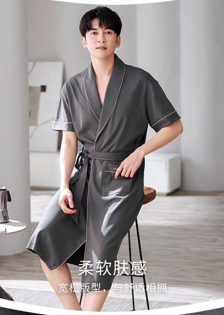 Мужская халат-платье из хлопка оптом