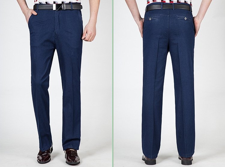 Мужские джинсы прямого кроя весна-лето оптом из Китая