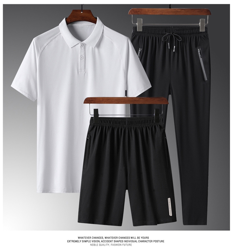 Тройной спортивный костюм для мужчин оптом из Китая