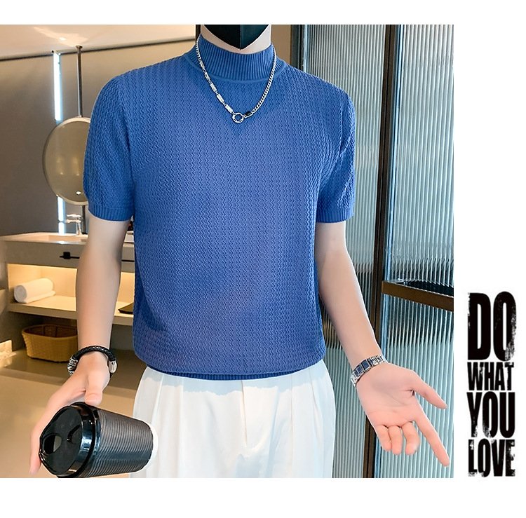 Мужской свитер с коротким рукавом оптом