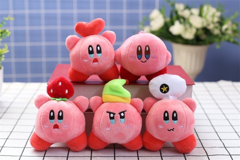Мягкая игрушка Кирби с различными аксессуарами оптом