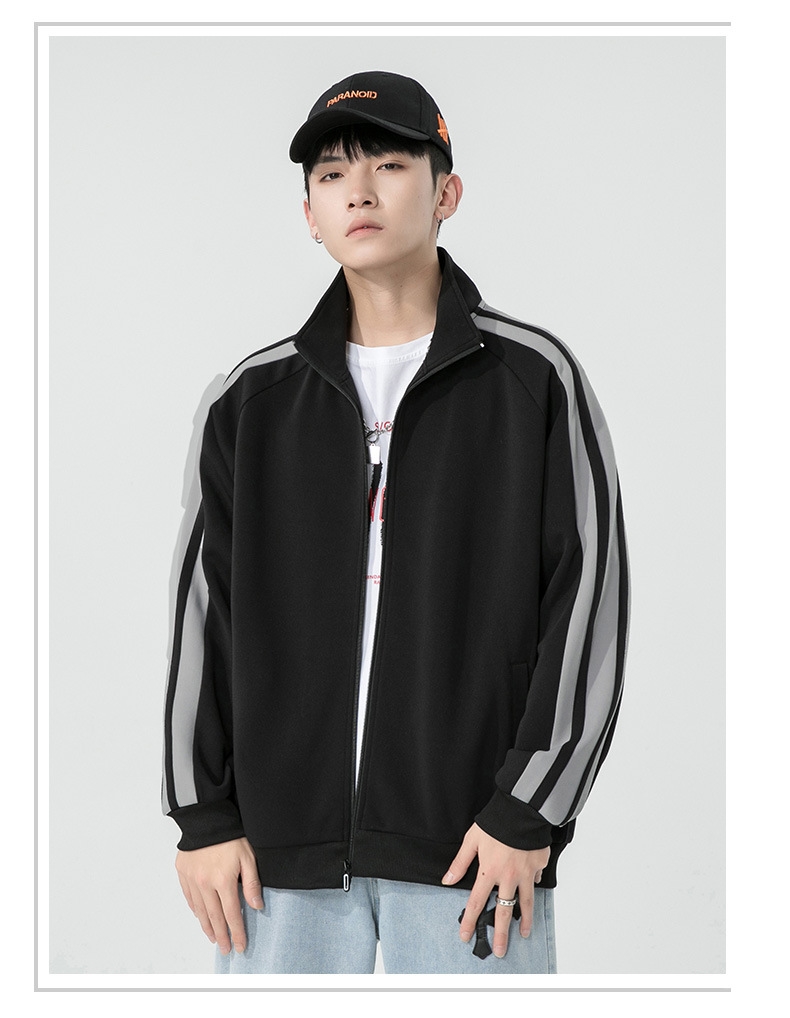 Весенняя куртка с молнией и стойкой оптом из Китая