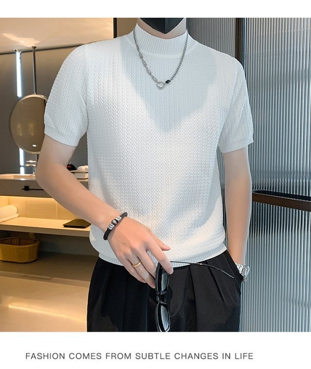 Мужской свитер с коротким рукавом оптом