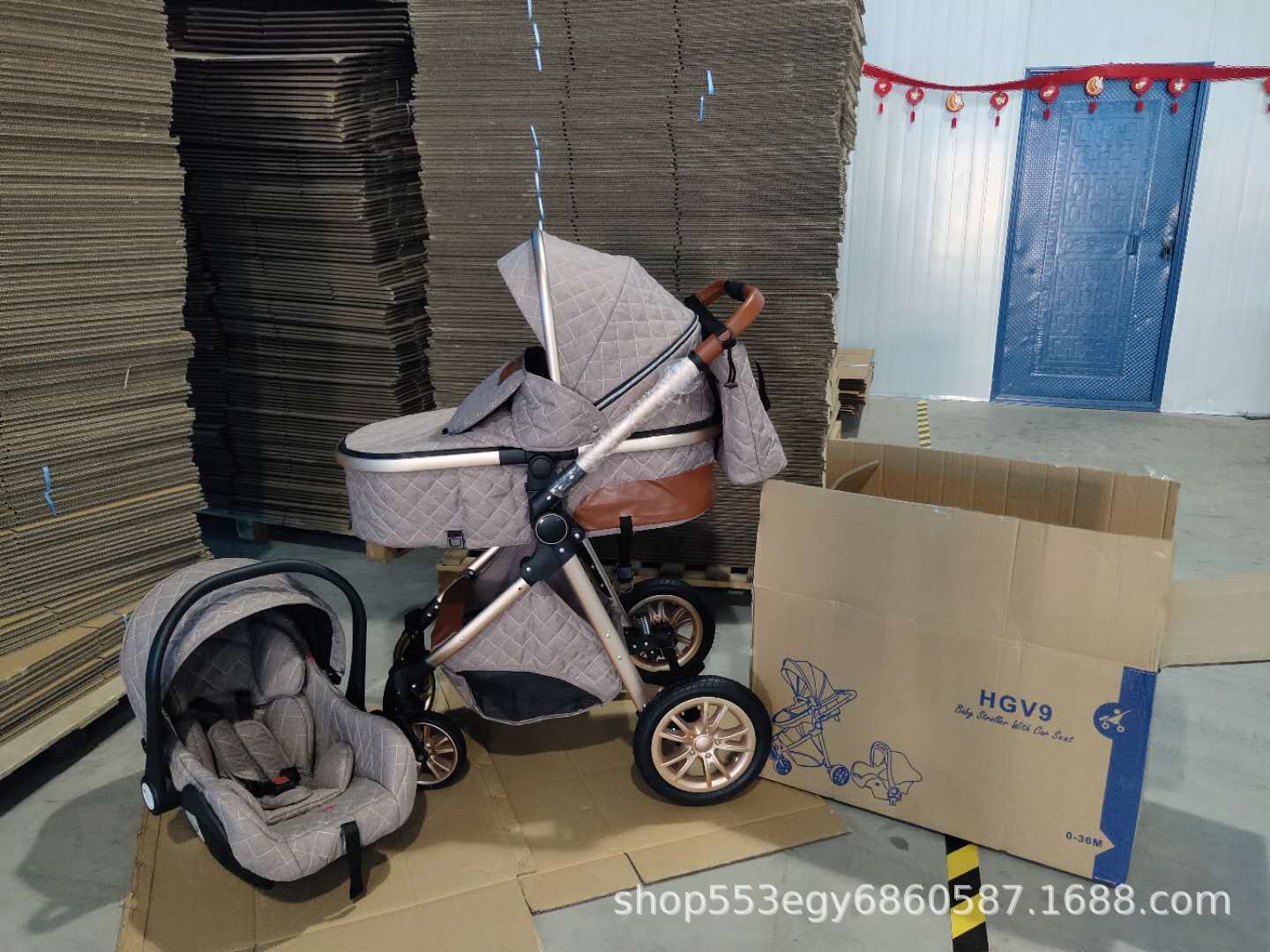 Детская коляска Bbaby cariage оптом из Китая