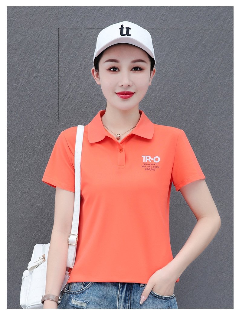 Поло с коротким рукавом для женщин оптом