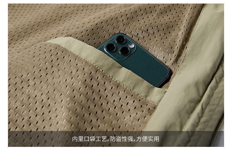 Мужской ветровой плащ с капюшоном оптом из Китая