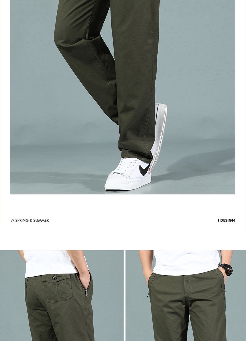 Мужские джинсы с карманами и застежкой-молнией оптом из Китая