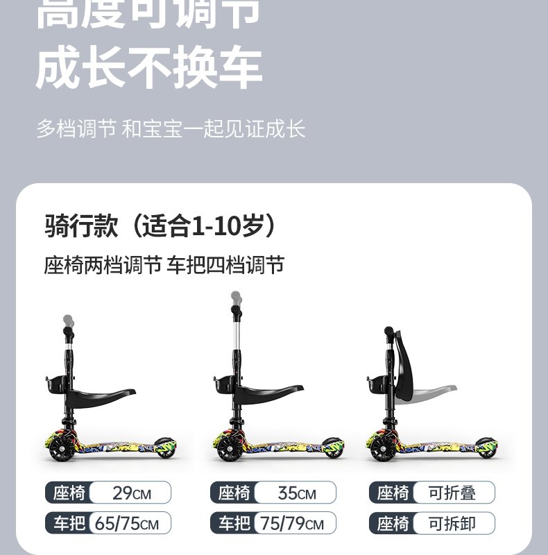 Детский складной самокат оптом