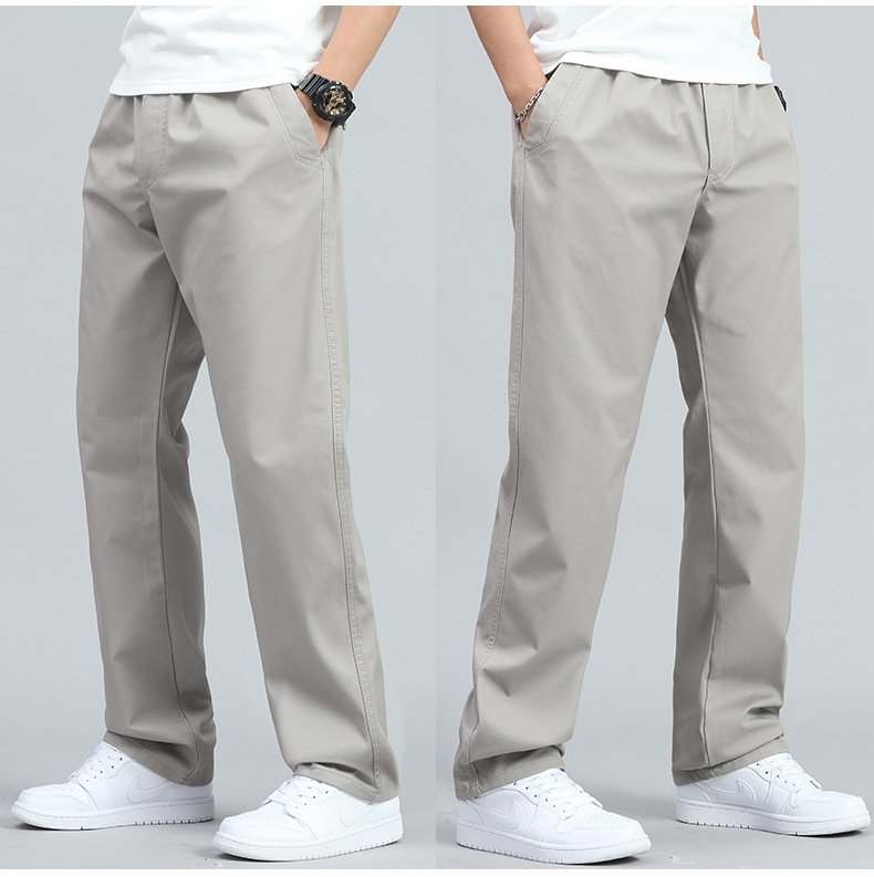 Мужские летние широкие хлопковые брюки оптом из Китая