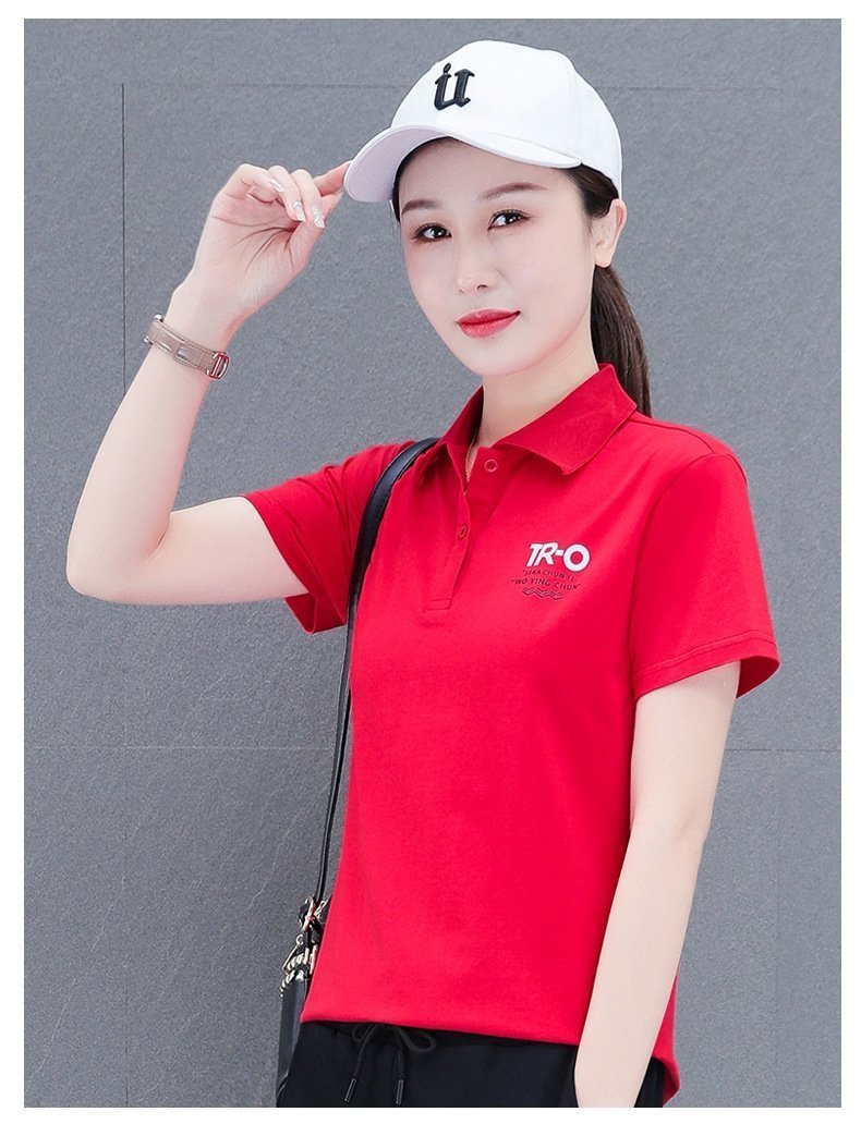 Поло с коротким рукавом для женщин оптом