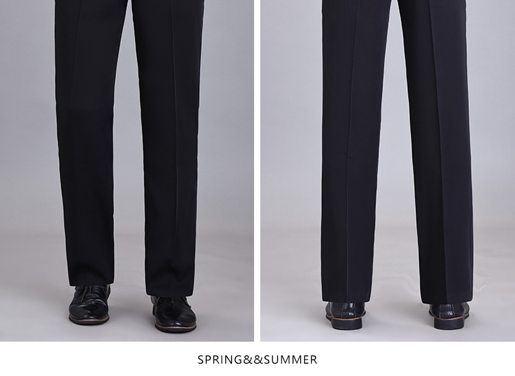 Летние мужские брюки из шелкового сурепа для делового стиля оптом из Китая