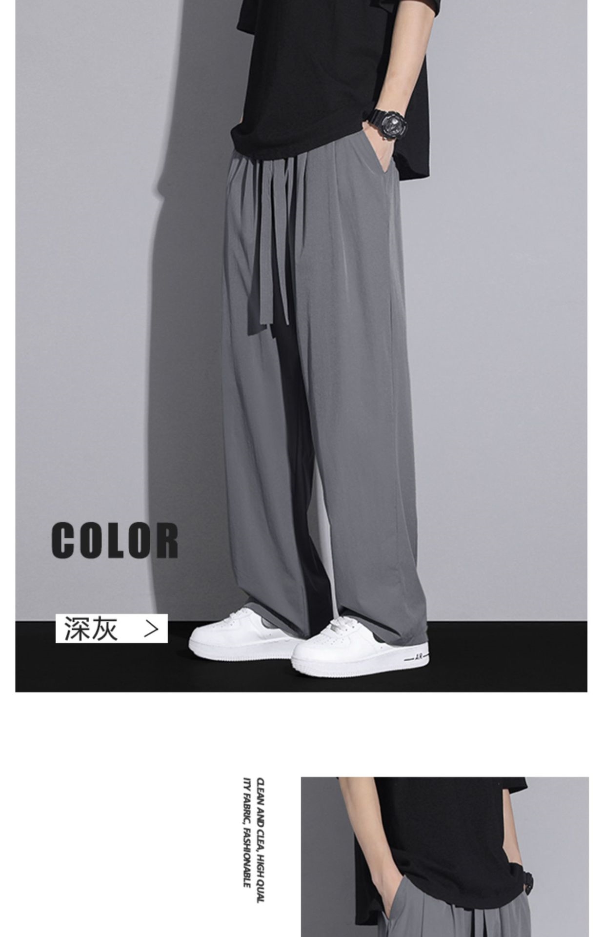 NASA мужские летние широкие брюки 2024 оптом из Китая