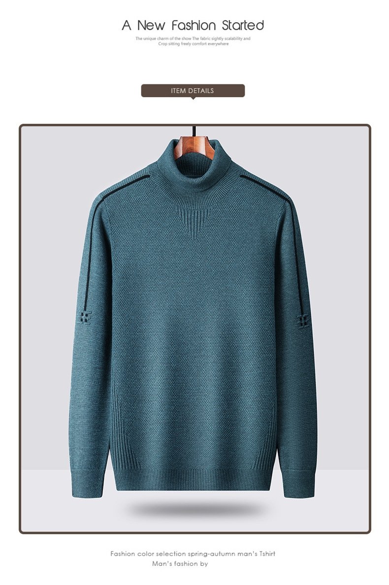 Мужской свитер с высоким качеством и утеплением оптом