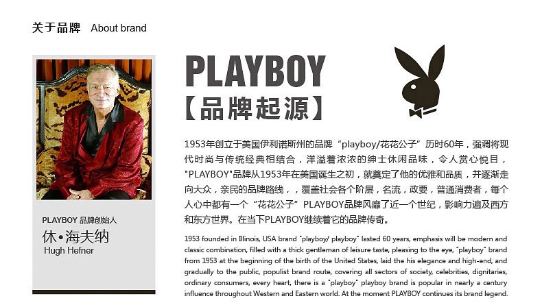 Хлопковые мужские трусы Playboy VIP9491 оптом из Китая