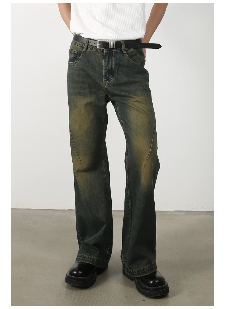 Новые джинсы с высокой талией и узкими штанинами оптом из Китая