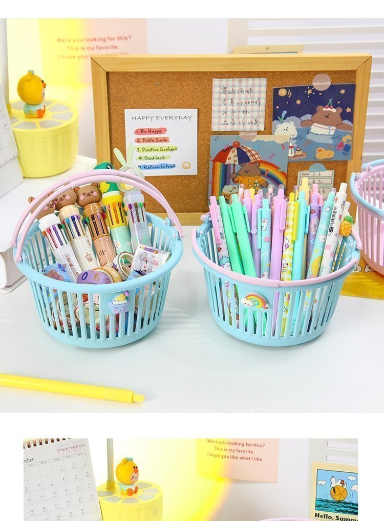 Корзина для хранения Макарон в стиле цветового столкновения оптом