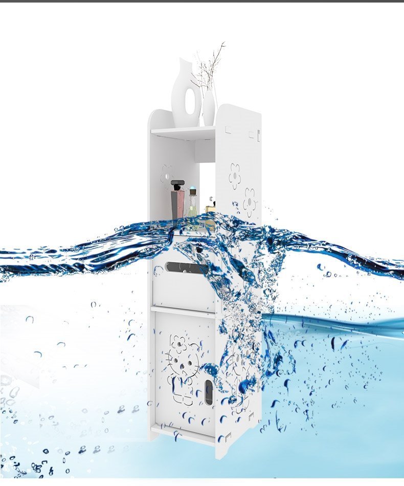 Полка для ванной комнаты с множеством уровней и треугольной формой, напольная, пластиковая, без сверления оптом