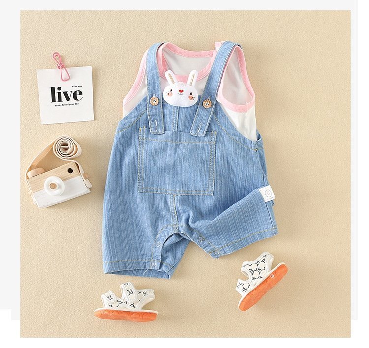 Летний комбинезон для младенцев оптом