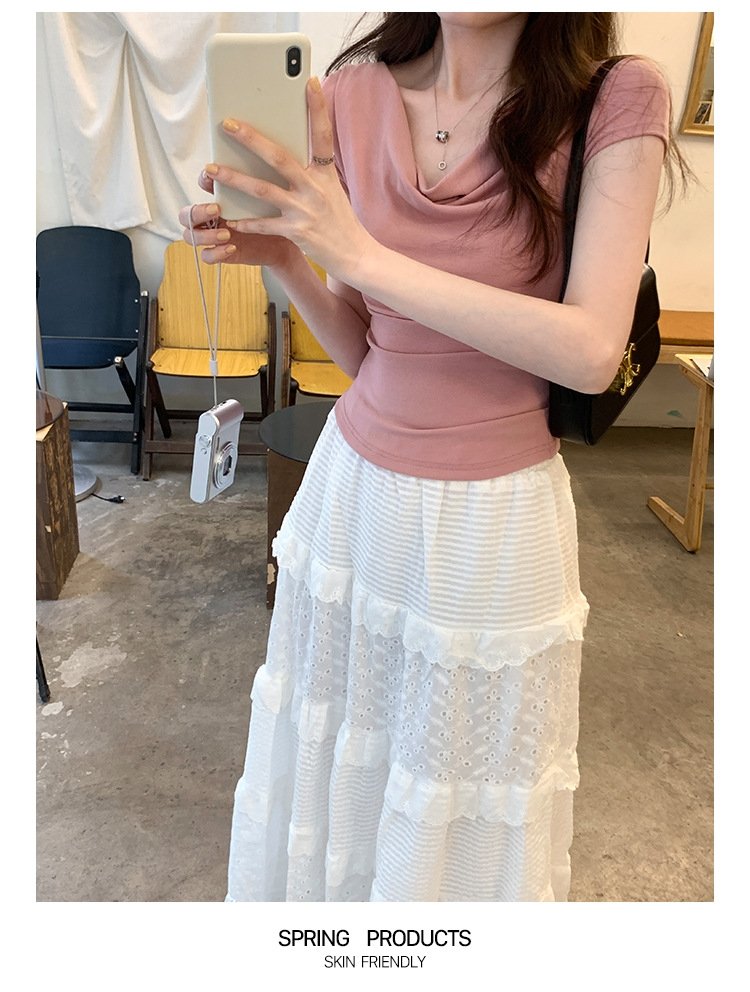 Женская футболка с коротким рукавом оптом