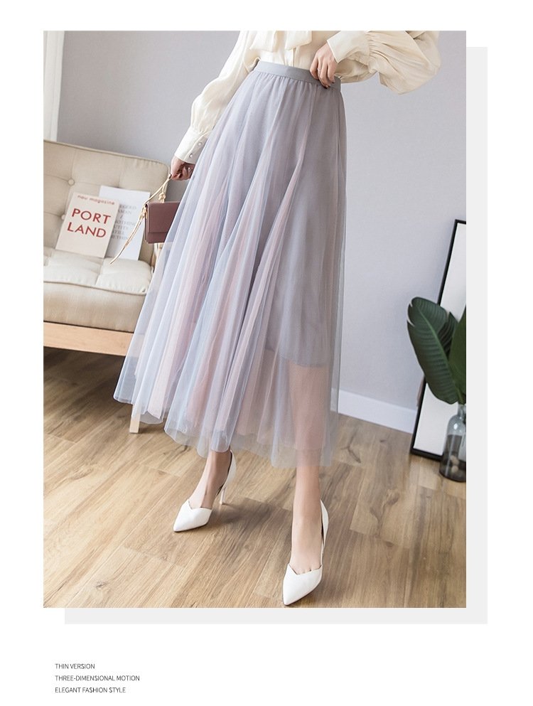 Многослойная сетчатая юбка оптом из Китая