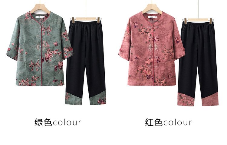 Летний комплект для женщин среднего возраста оптом