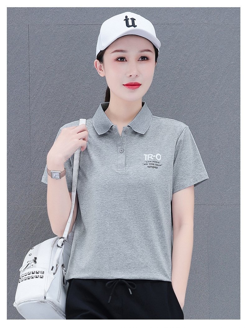 Поло с коротким рукавом для женщин оптом